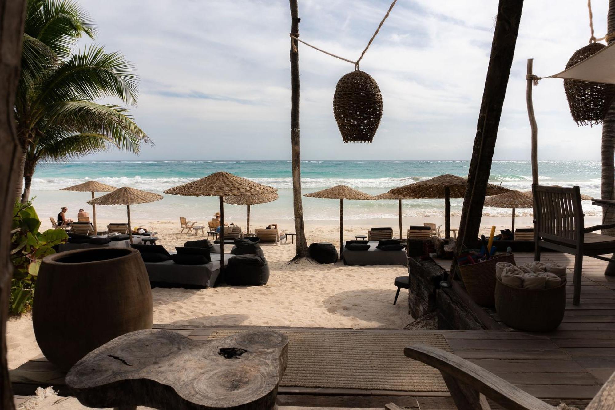 Chiringuito Tulum Hotel Buitenkant foto